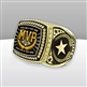 Gigantic Custom Text Champion MVP Ring