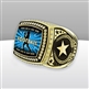 Gigantic Custom Text Champion Football Ring