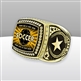 Gigantic Custom Text Champion Soccer Ring