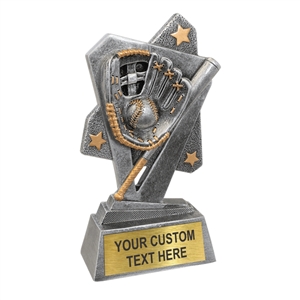 Baseball Resin Trophy Award