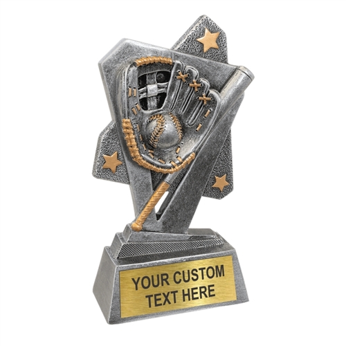 Baseball Resin Trophy Award