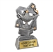 Lamp of Knowledge Resin Trophy Award