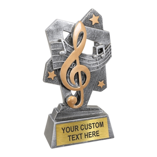 Music Resin Trophy Award