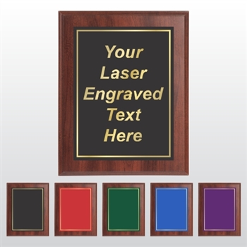 Cherry Finish Award Plaque