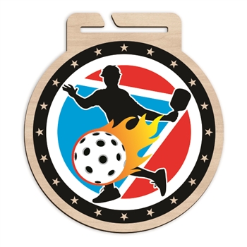 Wood Pickleball Medal | Pickleball Wooden Medal