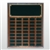 Step Edge Walnut Perpetual Plaque