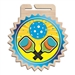 Wood Pickleball Medal | Pickleball Wooden Medal