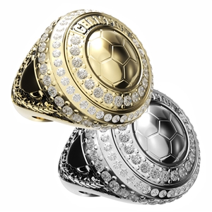 Soccer Award Ring with display