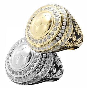 Soccer Award Ring with display