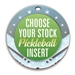 Pickleball Full Color Insert Medal