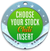 Chili Cook-off Full Color Insert Medal