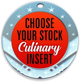 Culinary Full Color Insert Medal