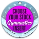 Gymnastics Full Color Insert Medal