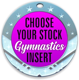 Gymnastics Full Color Insert Medal