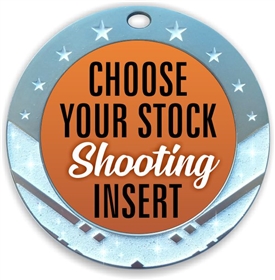 Shooting Full Color Insert Medal