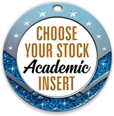 Academic Full Color Insert Medal