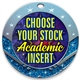 Academic Star Full Color Insert Medal