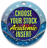 Academic Star Full Color Insert Medal