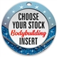Body Building Full Color Insert Medal