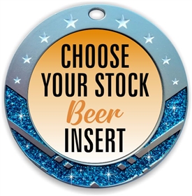 Beer Full Color Insert Medal