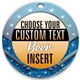 Beer Full Color Custom Text Insert Medal