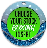 Boxing Full Color Insert Medal