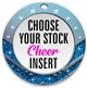 Cheer Full Color Insert Medal