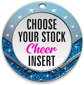 Cheer Full Color Insert Medal