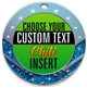 Chili Cook-off Full Color Custom Text Insert Medal