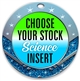 Science Full Color Insert Medal