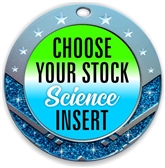 Science Full Color Insert Medal