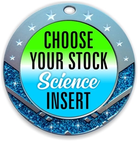 Science Full Color Insert Medal