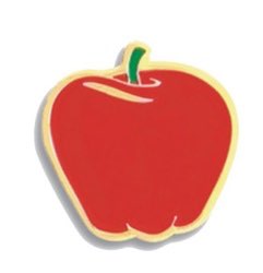 Apple Lapel Pin | Custom Award | Tokens | Just Award Medals