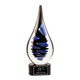 Art Glass Award | Glass Art Sculpture Trophy
