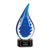 Art Glass Award | Glass Art Sculpture Trophy
