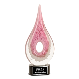 Art Glass Award | Glass Art Sculpture Trophy