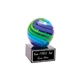 Two-Tone Blue Green Art Glass Award