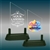 Pop-In Acrylic Award with Custom Laser Engraving and Full-Color Print