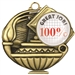 100 Percent Medal