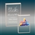 Clear Rectangle Acrylic Award with Custom Laser Engraving and Full-Color Print