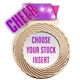 Cheer Full Color Insert Medal