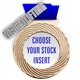 Weightlifting Full Color Insert Medal