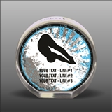 Full Color Printed Diving Acrylic Award