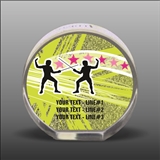 Full Color Printed Fencing Acrylic Award