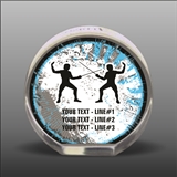 Full Color Printed Fencing Acrylic Award