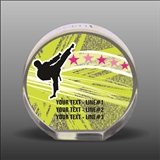 Full Color Printed Martial Arts Acrylic Award