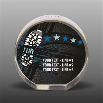 Full Color Printed Running Acrylic Award