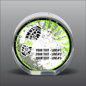 Full Color Printed Running Acrylic Award