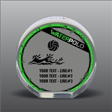 Full Color Printed Water Polo Acrylic Award