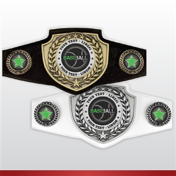 Champion Belt | Award Belt for Baseball